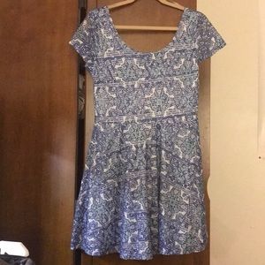 Derek Heart Skater Dress